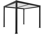 Pergolas en acier 9m2 - 3M x 3M